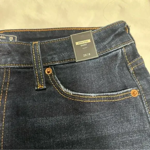 Abercrombie and fitch High Rise Shorts